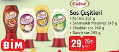 CALVE SOS ÇEŞİTLERİ CALVE SOS ÇEŞİTLERİ